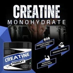 powerlift Creatine Monohydrate with Shaker, Muscle Repair & Recovery, 33 servings Creatine image 4