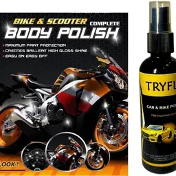 grandfly Liquid Car Polish for Dashboard, Chrome Accent, Exterior, Tyres, Windscreen, Bumper, Leather image 2