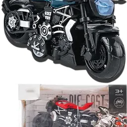 Pull Back Mini Motorbike Toy with Bright Colors and Fast Speed-image-85