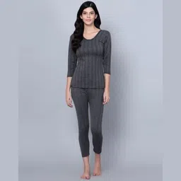 Bhagwati Thermal Innerwear Set for Women | Winter Warmer | Body Warmer Suit for Ladies Women Top - Pyjama Set Thermal-picture-15