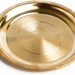 Brass Special Puja Plate | Pital Thali Set | Brass Pooja Plate | Pital Ki Thali Tray-image-31