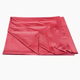 pvc bedsheet,baby plastic sheet/mattress protector sheet,waterproof bedsheet plastic /size (6.5 ft x 6 ft or 72 inch x 80 inch) 210 TC Polyester Double Solid Flat Bedsheet image 2