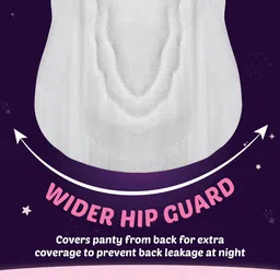 sofy Bodyfit - Overnight Protection with Deep Absorption & Comfy Dry Cover | XXL Sanitary Pad image 4