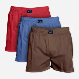 chiraiyaa Pack of 3 Solid Men Boxer-picture-16