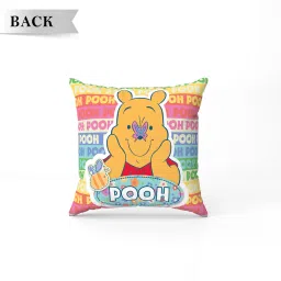 sassoon fab Multicolor Polyester Disney 16x16 inches Reversible Kids Cushion (1 Pc) image 4