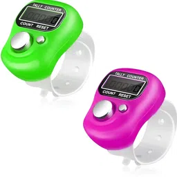 degno tally counter name jaap hand chanting counter ring mantra name jap counter Digital Tally Counter image 2