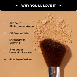 bellavita Compact Powder for Dry Skin, Matt Finish, Hide Pores, Long Lasting, Smooth Skin Compact image 4