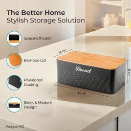 the better home Steel Bread Basket image 3