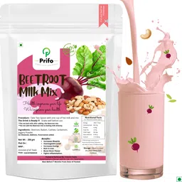 prifo Beetroot Milk Mix Powder Pack 1 Nutrition Drink-picture-43