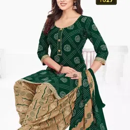 thira Unstitched Crepe Salwar Suit Material Printed-picture-36