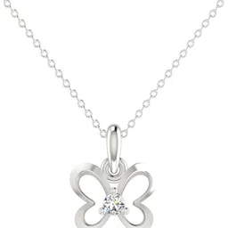 avsar Avsar BIS Hallmark AVP1217WB 14kt Cubic Zirconia White Gold Pendant-image-64