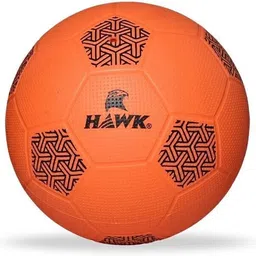 hawkk Home Play Football For Kids under 12 Years, Red , Durable and Water-Resistant Football - Size: 3-picture-44