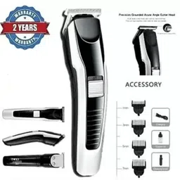 rawnrich C TRIMMER Rechargeable Professional Hair Trimmer 60 min Silver, Black Pet Hair Trimmer-picture-14