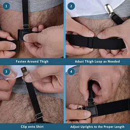 FLOSTRAIN Y- Back Suspenders for Men image 3