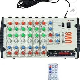 soundcraft Stranger um-6 6 channel with Echo Effects Analog Sound Mixer image 3