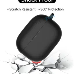 Mezokart.com Silicone Press Stud Earbuds Pouch For Realme Buds T300 image 3