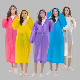paryag Solid Women Raincoat-picture-20