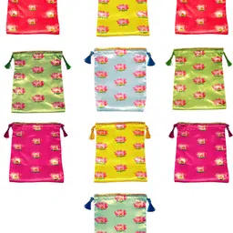 epoojacart Women Multicolor Potli-picture-12