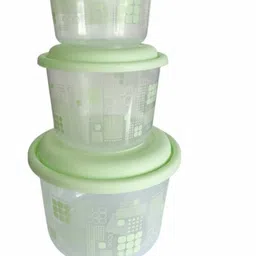 SET OF 3 STORAGE CONTAINER IN GREEN COLOR Storage Box-image-11