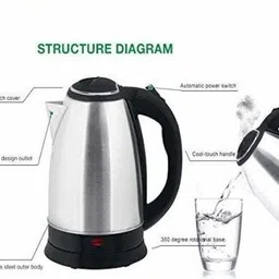 maitri enterprise ® Electric Kettle Extra Large Tea Coffee Maker Water Boiler with Handle M 37 3 Cups Coffee Maker-picture-3