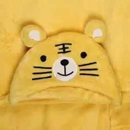 baby zone Embroidered Crib, Single Hooded Baby Blanket for AC Room image 3