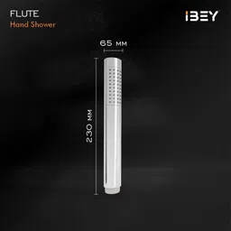 ibey High-Pressure Chrome Hand Shower | Slim ABS Stick Design, Anti-Clog & Durable Handheld image 2