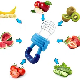 onisha Baby Food and Fruit Nibbler for 3-12 months baby - BPA Free - Pack of 1 - Silicone image 4