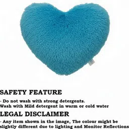 r.b. fashion Soft Heart Shape Plush Love Pillow – Romantic Red Cushion for Gift - 8 cm image 3