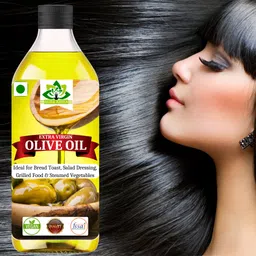 aura kriya Olive Oil for Men & Women Hair & Skin Care | Extra Virgin Olive Oil for Hair Hair Oil-picture-16