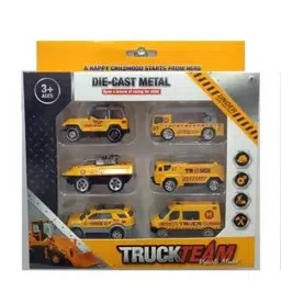 just craft contraction metal die cast truck car set (Pack-6,Multicolor)-picture-13
