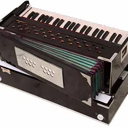 maga mart Folding Harmonium Deluxe Quality with Carry Bag Folding Harmonium Deluxe Quality with Carry Bag 31/2 Octave Hand Pumped Harmonium image 2