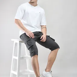 8th wonder Solid Men Three Fourths image 5