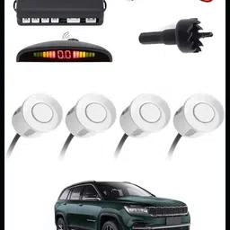 3a featuretail Universal 4 White Reverse Parking Sensor-AP25N372 Universal 4 White Reverse Parking Sensor-AP25N372 Parking Sensor image 1