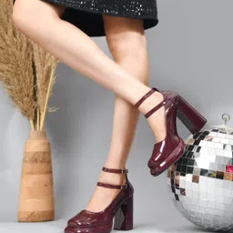 jm looks Women Heels Sandal image 3