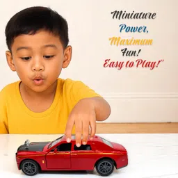 brightway toys 1:36 Scale Diecast Rolls Royce Phantom Car Alloy Pull-Back Model Toys for Kids image 5