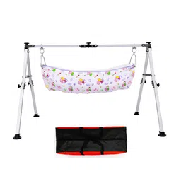 Stainless Steel Foldable Baby, Infant Cradle, Indian Style Ghodiyu, Palna, Swing-image-37