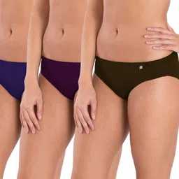 jockey Pack of 3 Women Bikini Multicolor Panty-picture-36