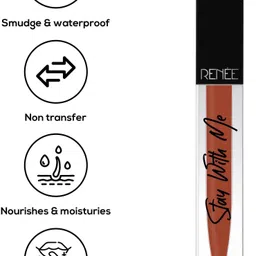 renee Stay With Me Matte Lip Color - Craving For Coffee, 5ml image 2