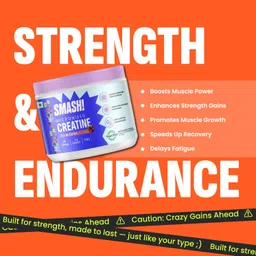 smash Micronised Creatine Monohydrate Powder Creatine image 3