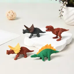 krafteela Unique Decoration Item Gifts for Kids Rubber Dinosaur Eraser Stationary for Kids Cordless Electric Eraser-picture-20