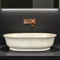 clayramic Premium Designer Ceramic Tabletop Wash basin(M-Kanas-1095-New) Zx-Kanas-1095-Matt(22x15x5.5) Table Top Basin-picture-46
