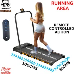 mapache TIGERWALK 2in1 Treadmill with Remote Control max speed-10km/hr, 1-3hp Peak Motor Treadmill image 4