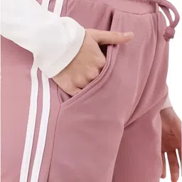 komal Women Loose Fit Beige Polyester Trousers image 4