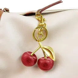 YCVARIYAENTERPRISE Bag Charm - Cherry Elegant Key Chain Bag Charms for Handbags Crystal Charm Set image 2