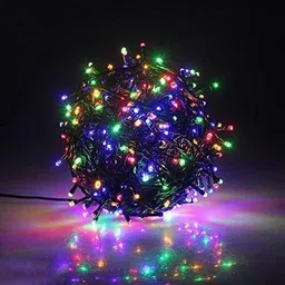 suj 68 LEDs 20 m Multicolor Steady Bell Rice Lights image 4