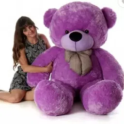rss soft toys 3 feet Purple teddy bear - 90.7cm (Purple) - 89 cm-picture-25
