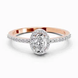 Sparkles Lab Grown Diamond 14kt Rose Gold ring-picture-34