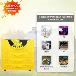 seltrik 2100VA 24V PWM Lithium-ion Supported Solar Inverter for your Home and Business 2100VA 24V Lithium-ion Supported PWM Solar Inverter Pure Sine Wave Inverter image 3