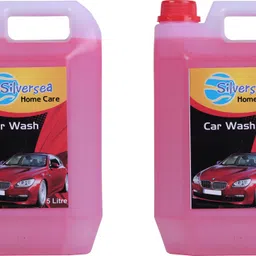 silversea High Foaming Car Wash Shampoo With Added Silicones For Spot Cleaning (10 ltr) Car Washing Liquid-picture-20
