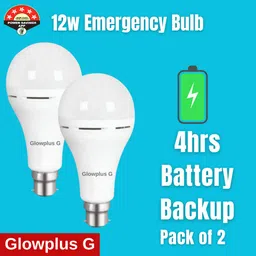Pack of 2 – Emergency Bulbs with Quick Recharge 3 hrs Bulb Emergency Light-image-36